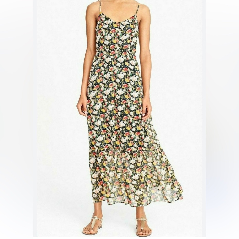 J.crew mercantile chiffon tiered floral maxi dress 6 - Picture 7 of 10